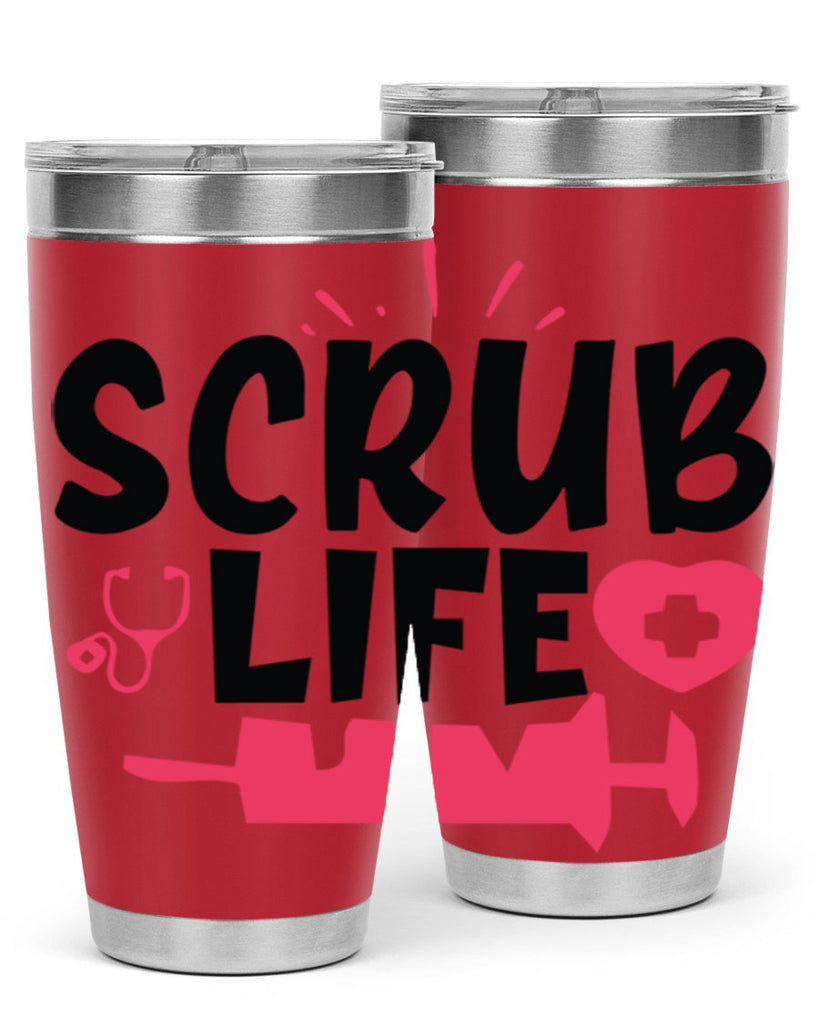 scrub life Style Style 44#- nurse- tumbler