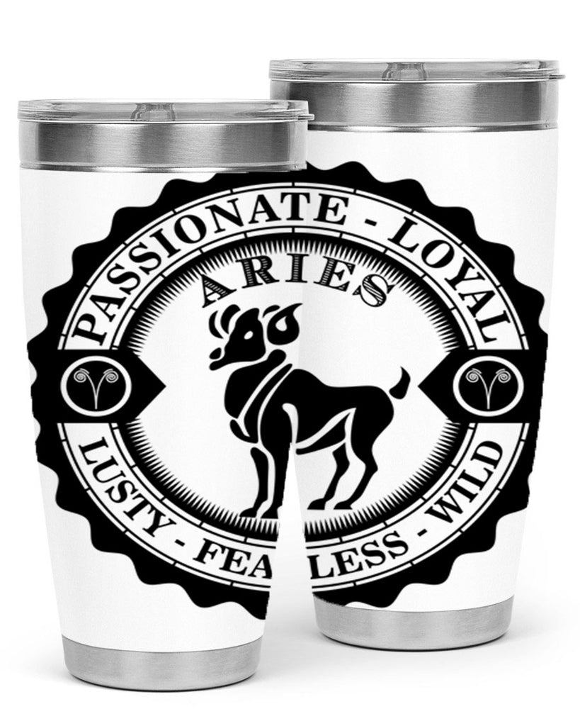 Aries 3#- zodiac- Tumbler
