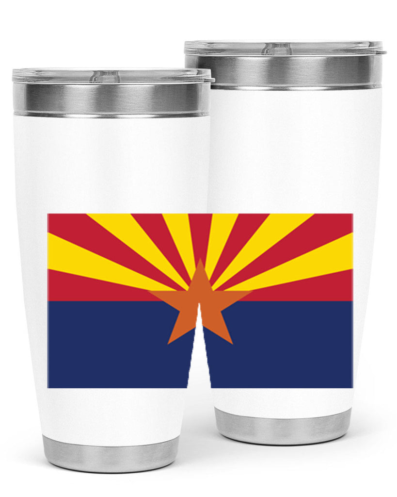 Arizona 49#- Us Flags- Tumbler