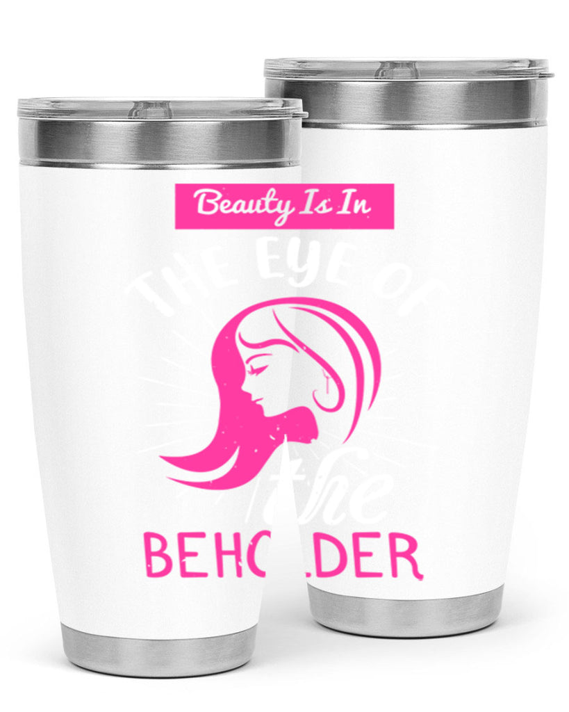Beauty is in the eye of the beholder Style 169#- make up- Tumbler