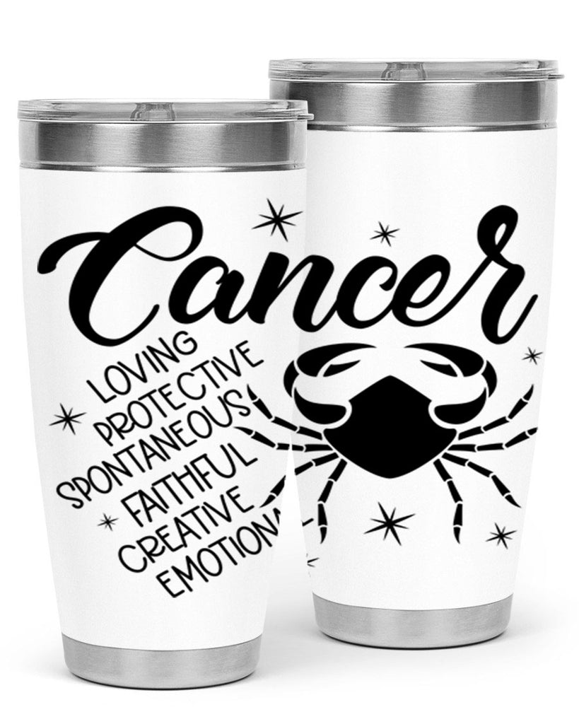 Cancer 151#- zodiac- Tumbler
