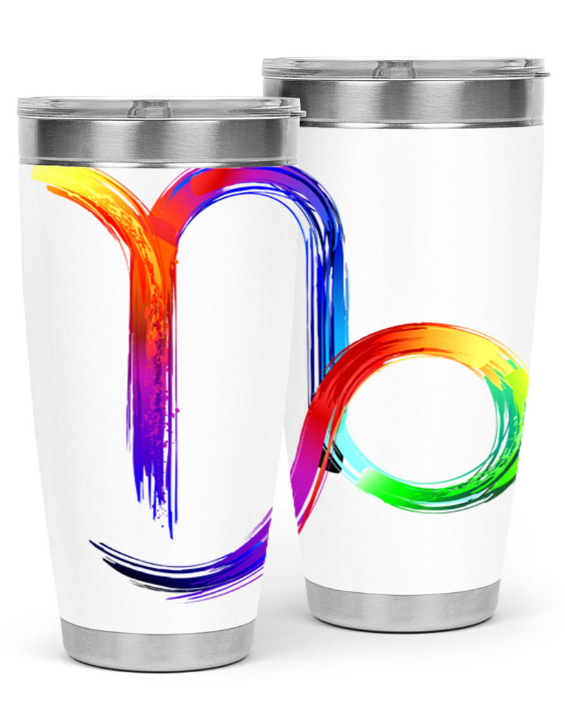 Capricorn 187#- zodiac- Tumbler