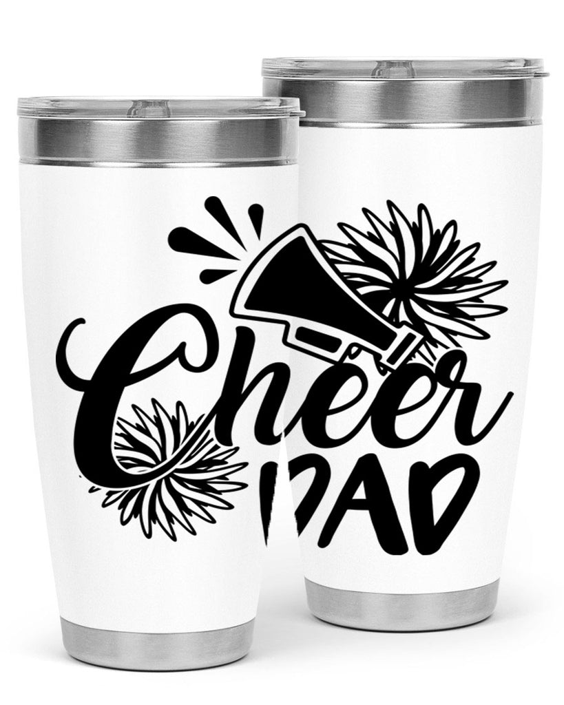 Cheer dad 1391#- cheer- Tumbler