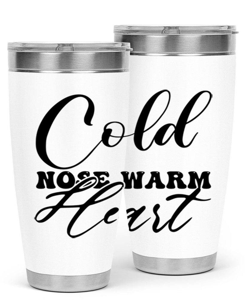 Cold nose warm heart 56#- winter- Tumbler