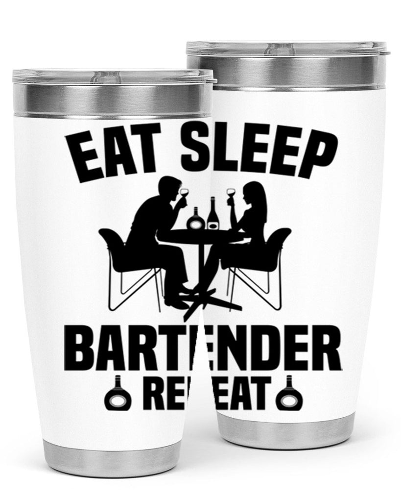 Eat sleep Style 3#- bartender- tumbler