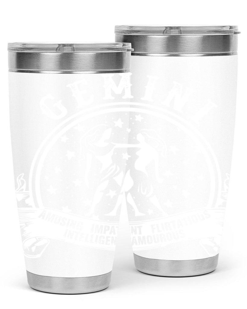 Gemini 10#- zodiac- Tumbler