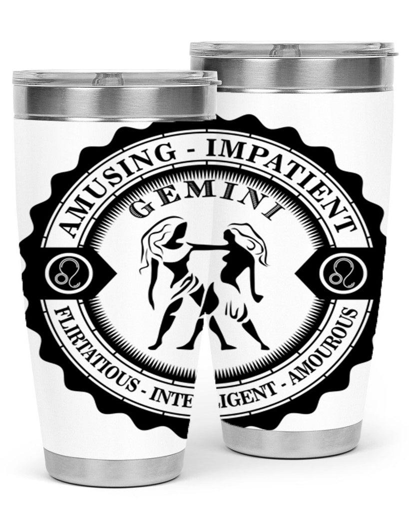 Gemini 11#- zodiac- Tumbler