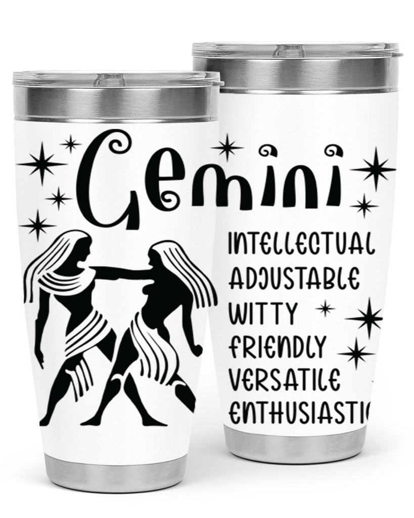 Gemini 217#- zodiac- Tumbler