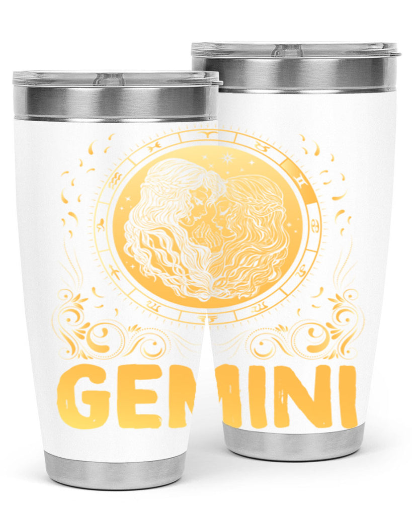 Gemini 234#- zodiac- Tumbler