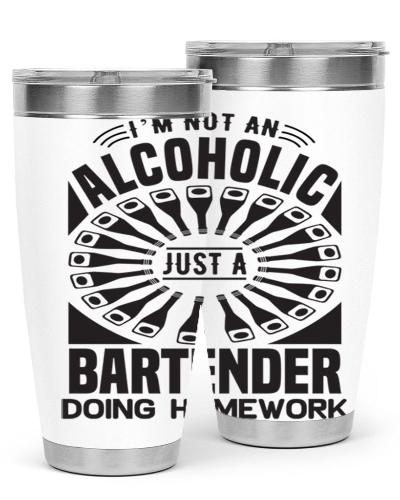 Im not an Style 18#- bartender- tumbler