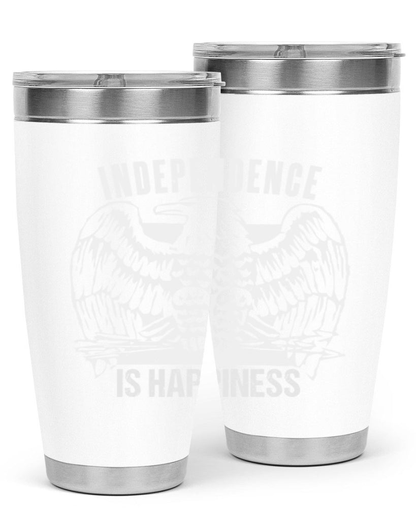 Independence is happiness Style 24#- Fourt Of July- Tumbler
