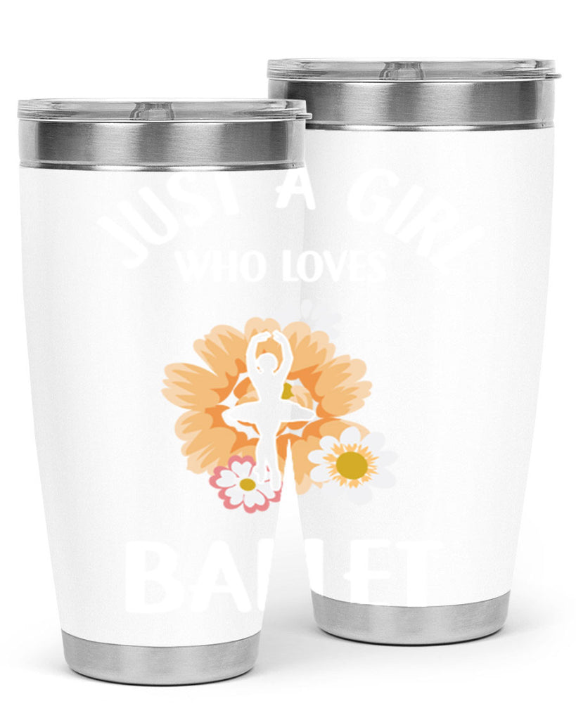 Just a Girl Who Loves Ballet 56#- ballet- Tumbler