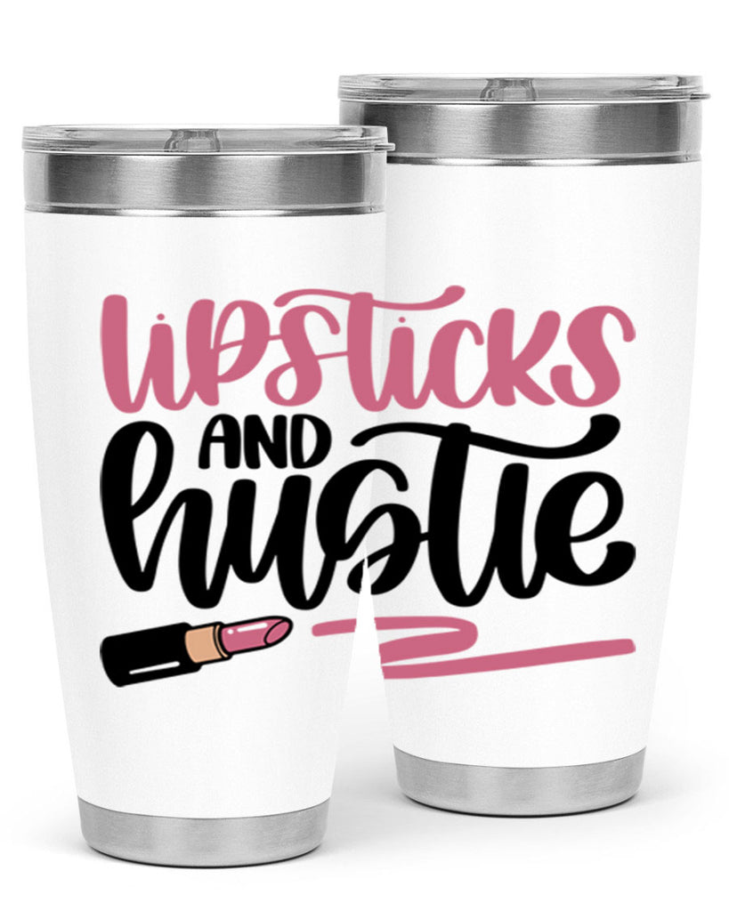 Lipstick And Hustie Style 59#- make up- Tumbler