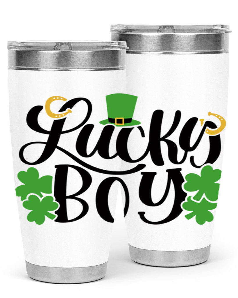 Lucky Boy Style 59#- St Patricks Day- Tumbler