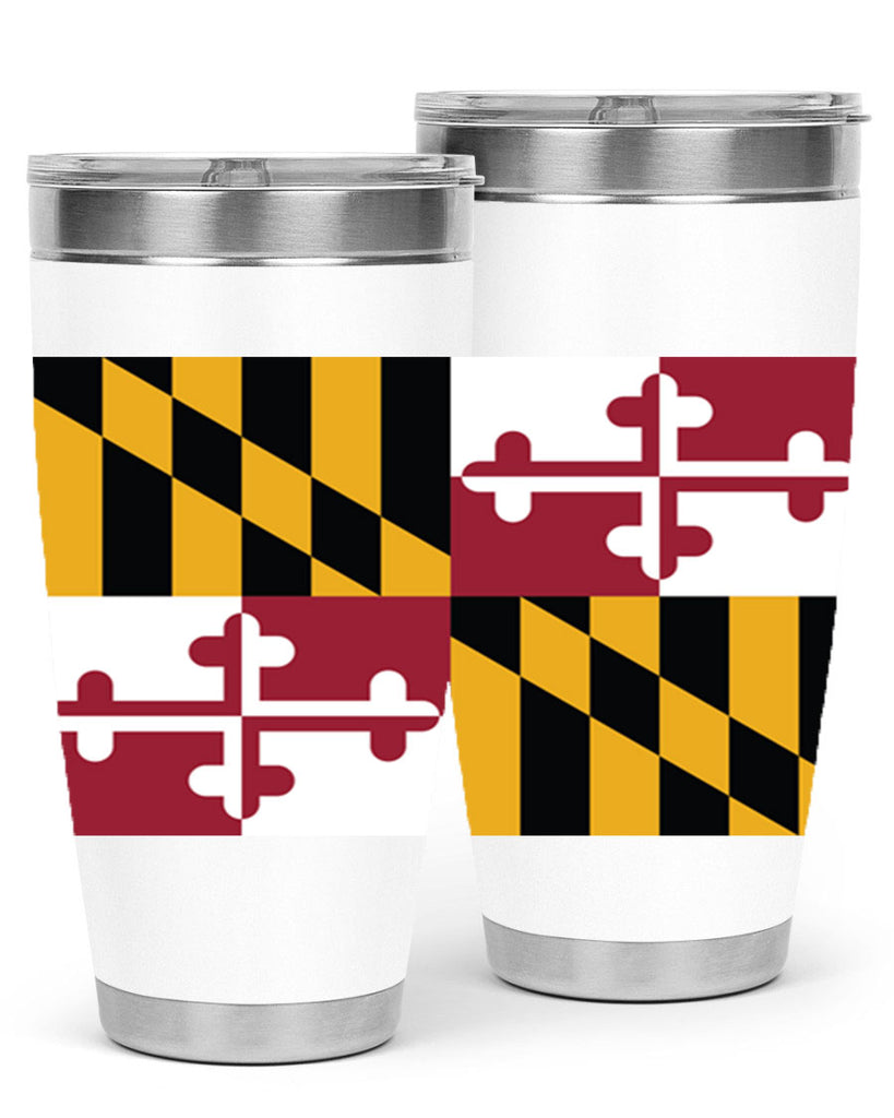 Maryland 32#- Us Flags- Tumbler