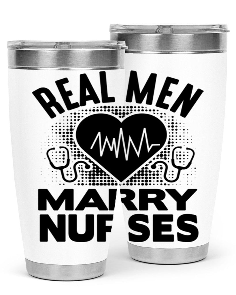 Real men Style 253#- nurse- tumbler