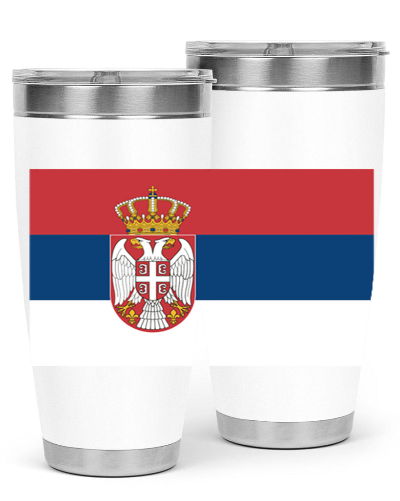 Serbia 44#- world flags- Tumbler