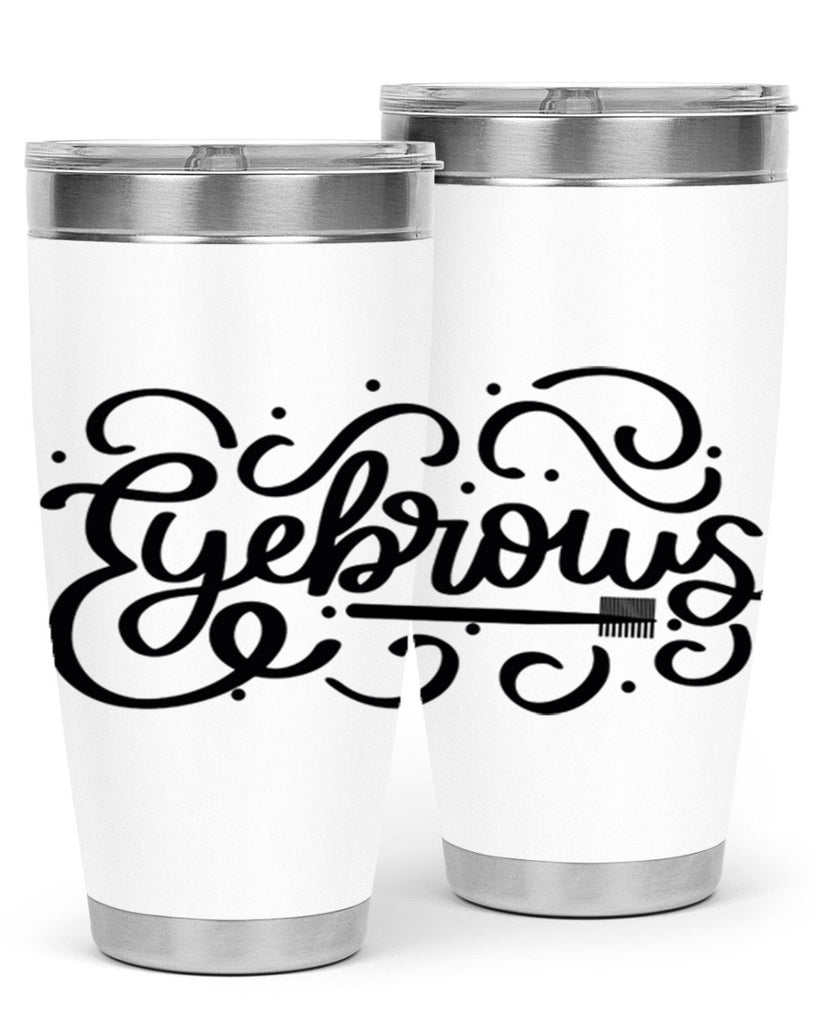 SingleEyebrows Style 28#- make up- Tumbler