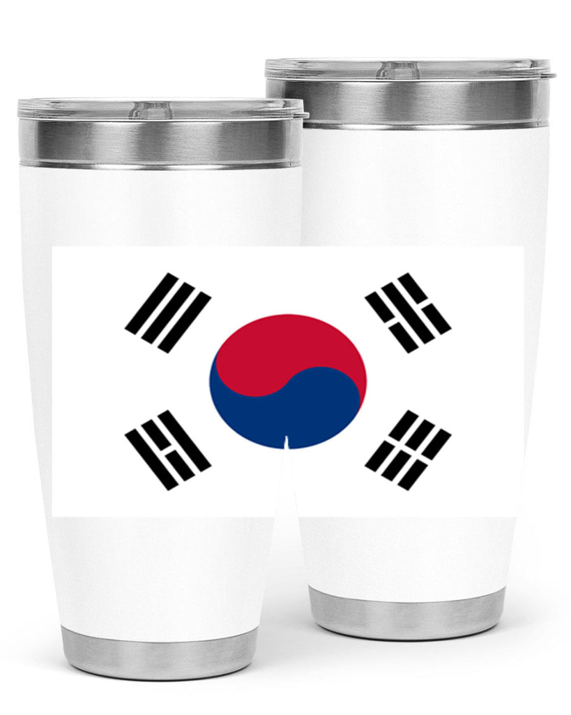 South Korea 35#- world flags- Tumbler
