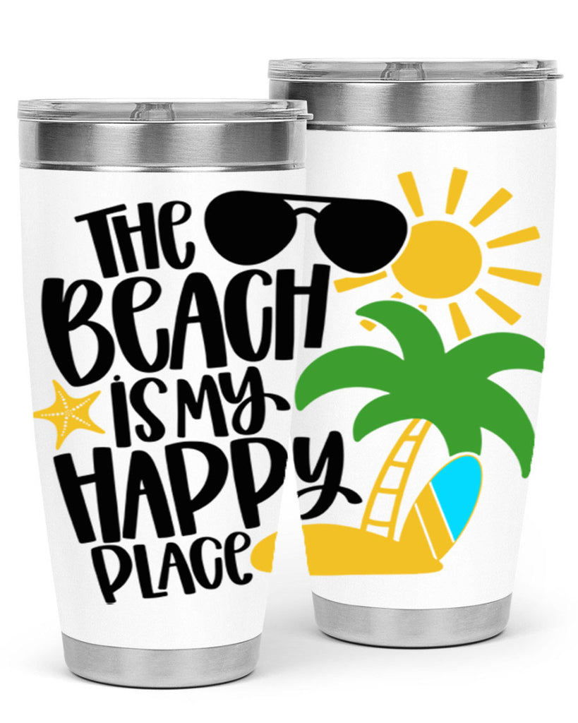 The Beach Is My Happy Place Style 12#- summer- Tumbler