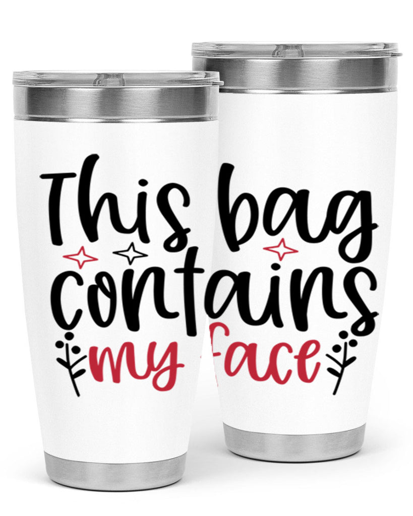 This bag contains my face Design Style 216#- make up- Tumbler