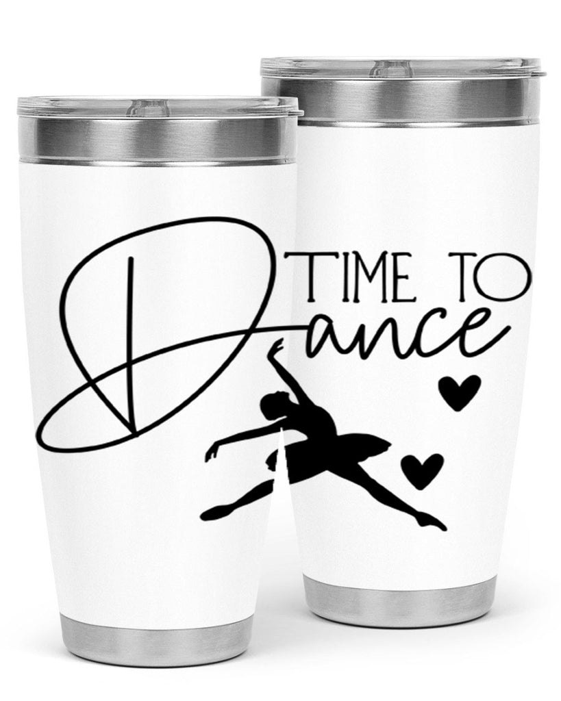 Time to Dance 85#- ballet- Tumbler