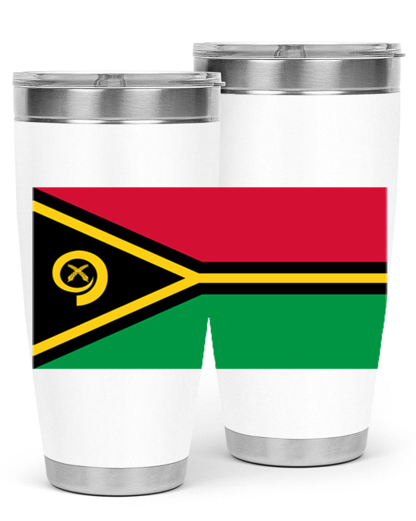 Vanuatu 7#- world flags- Tumbler