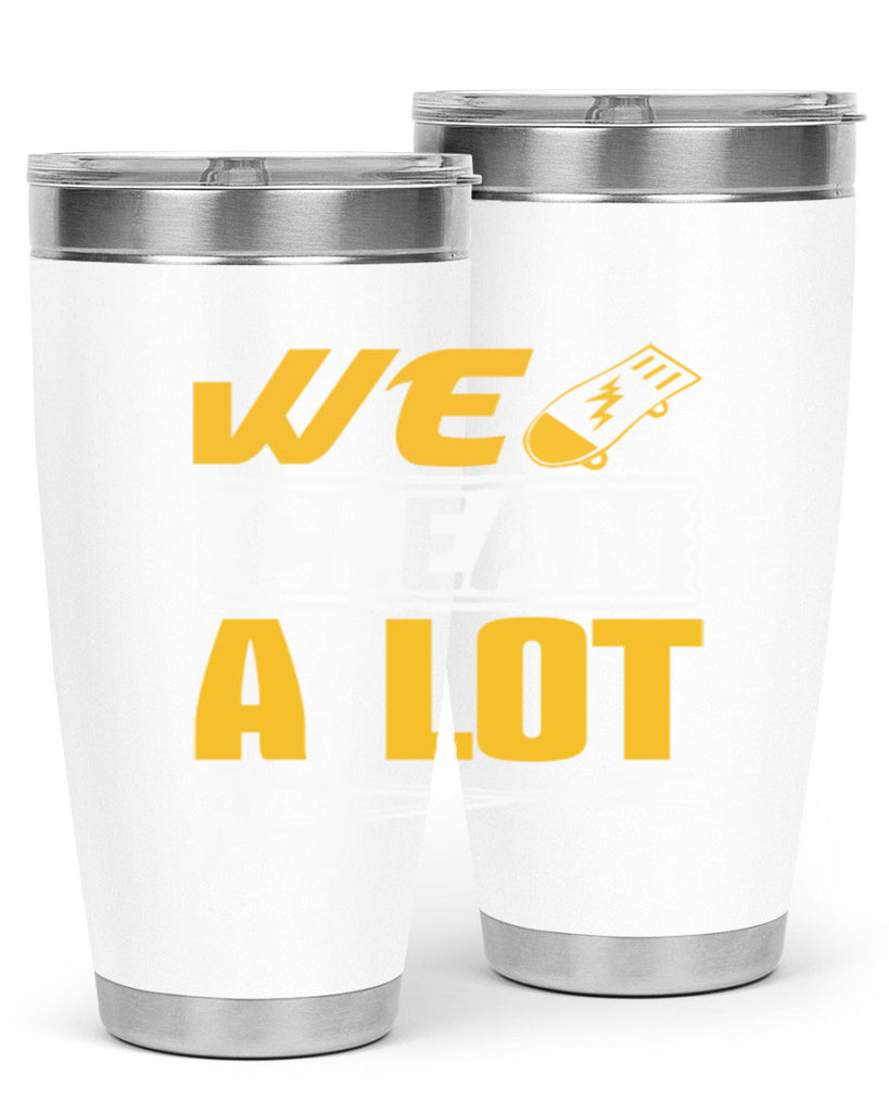 We clean a lot Style 10#- cleaner- tumbler