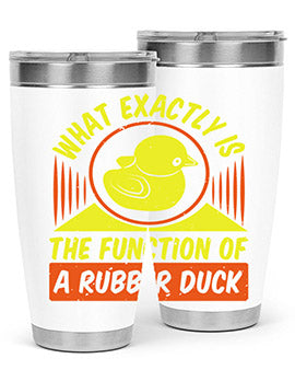 What exactly is the function of a rubber duck Style 10#- duck- Tumbler