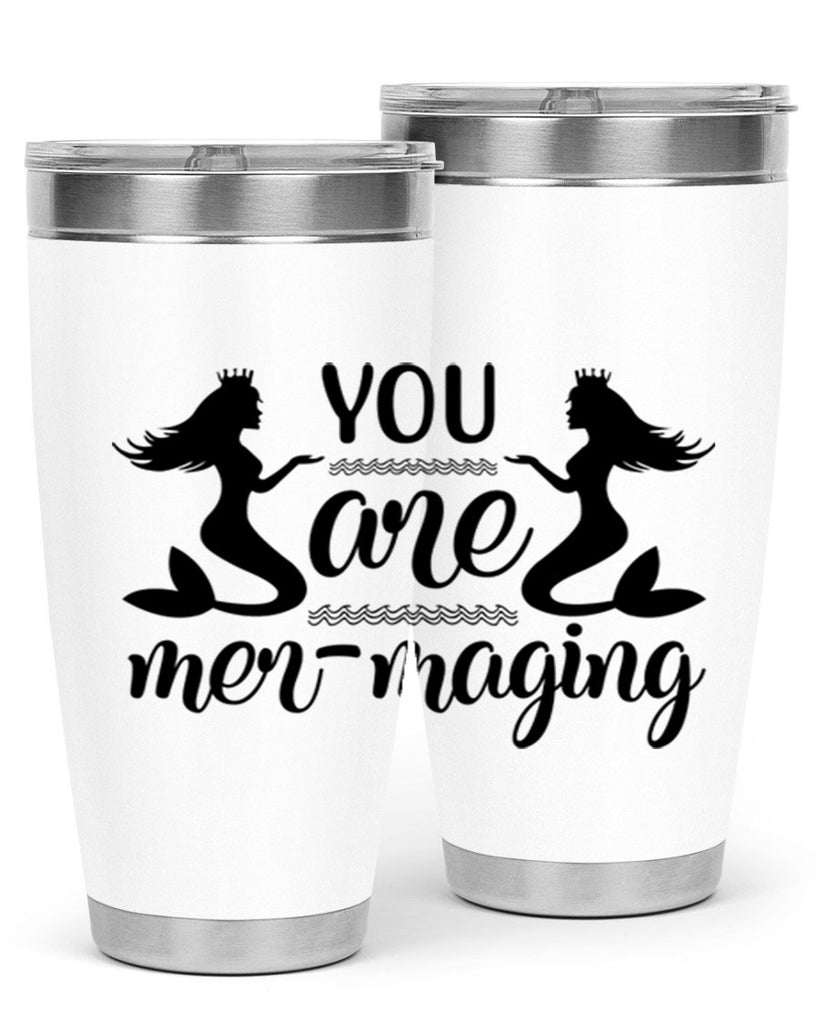 You are mermaging design 686#- mermaid- Tumbler