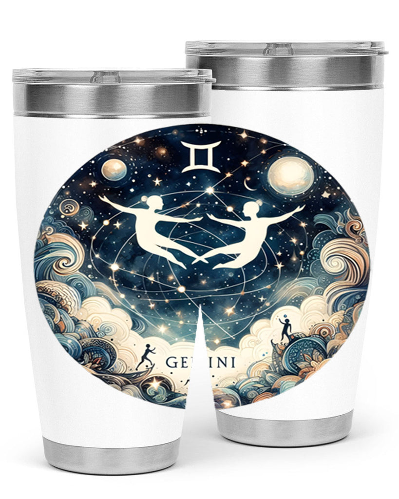 gemini 249#- zodiac- Tumbler