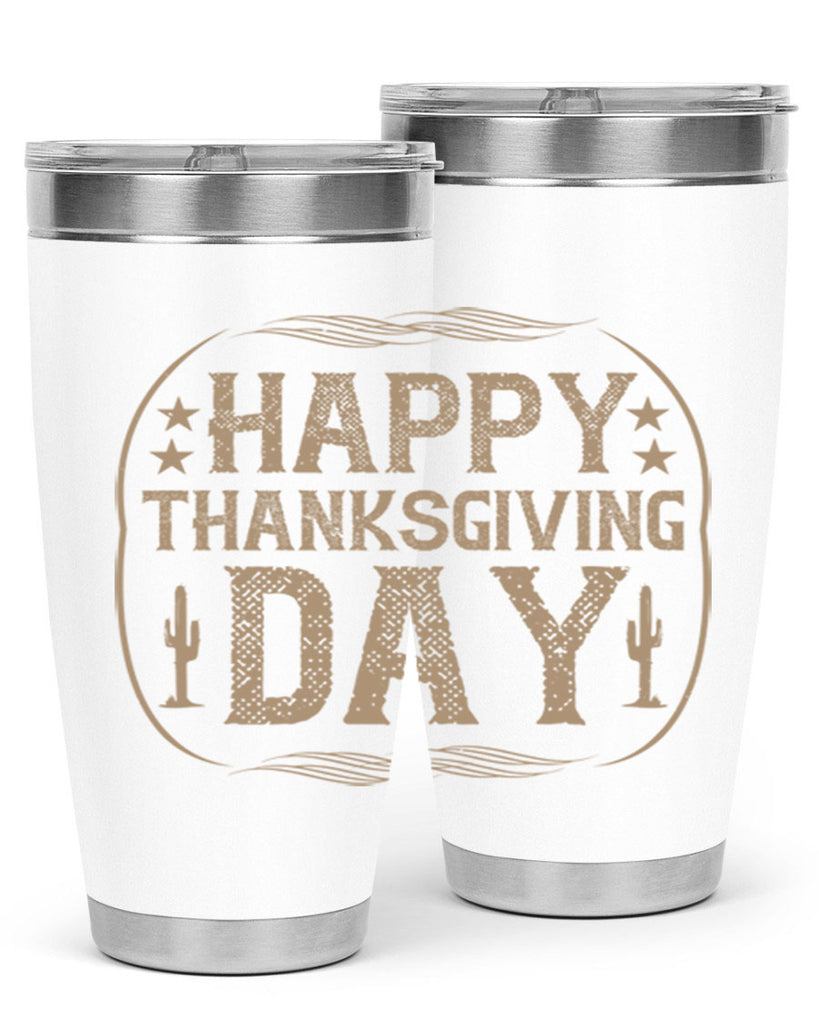 happy thanksgiving day 35#- thanksgiving- Tumbler