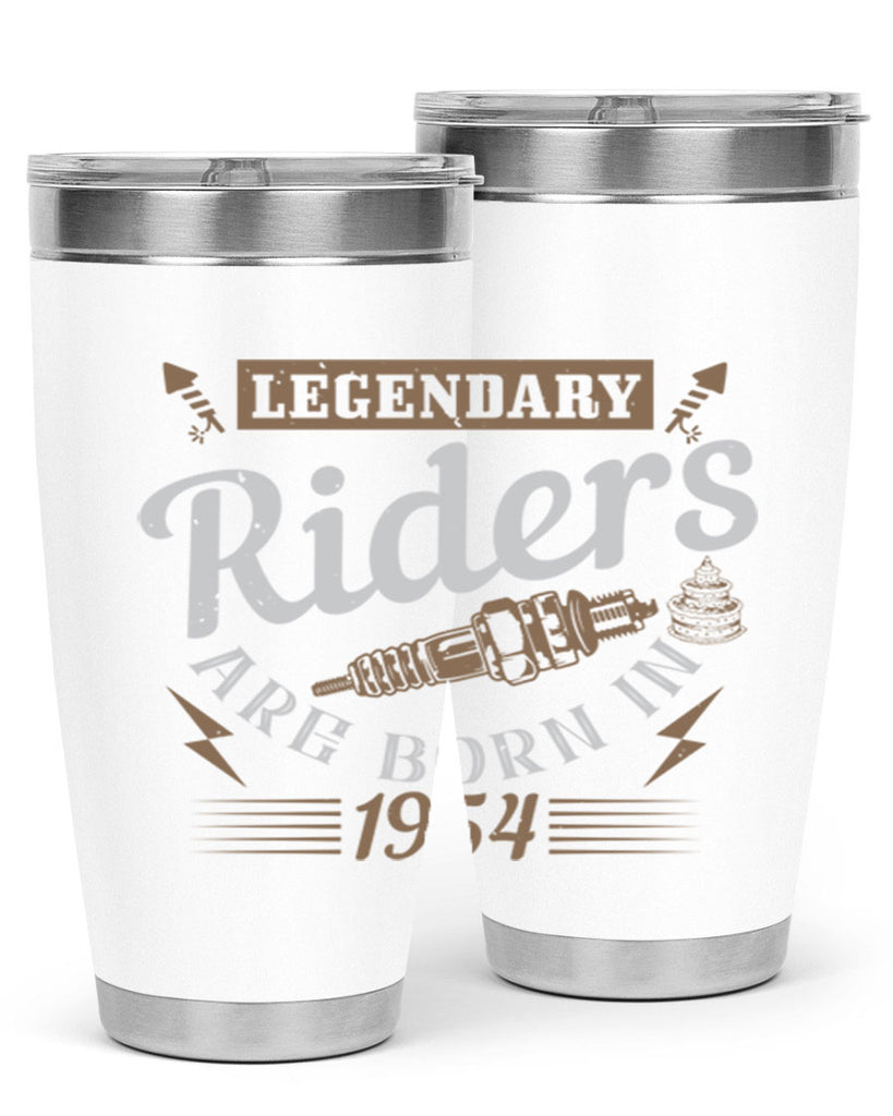 legendary riders are born in Style 60#- birthday- tumbler