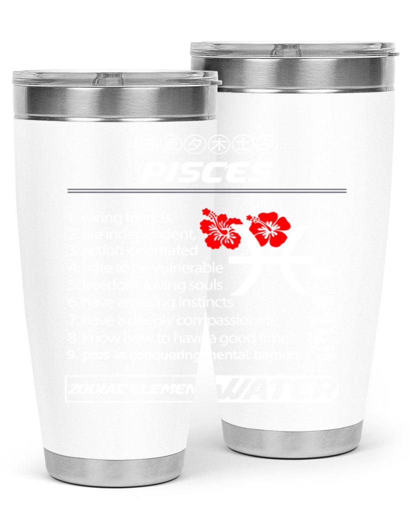 pisces 356#- zodiac- Tumbler