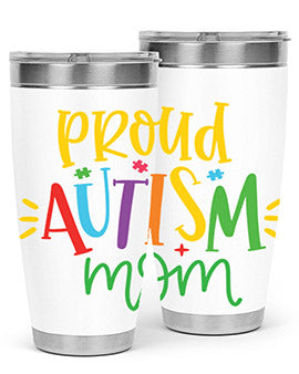 proud autism mom Style 35#- autism- Tumbler