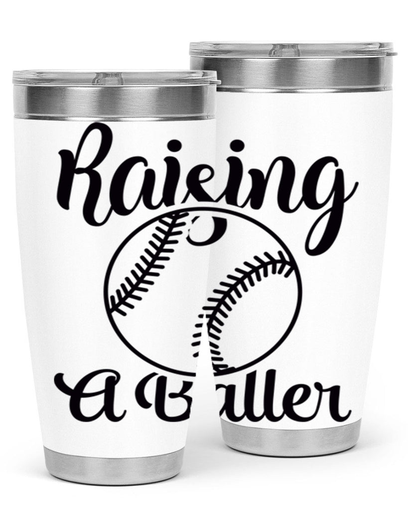 raising a baller 2277#- softball- Tumbler
