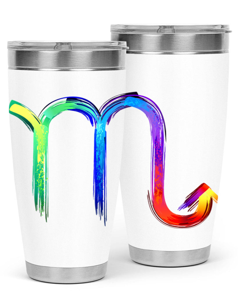 scorpio n 464#- zodiac- Tumbler