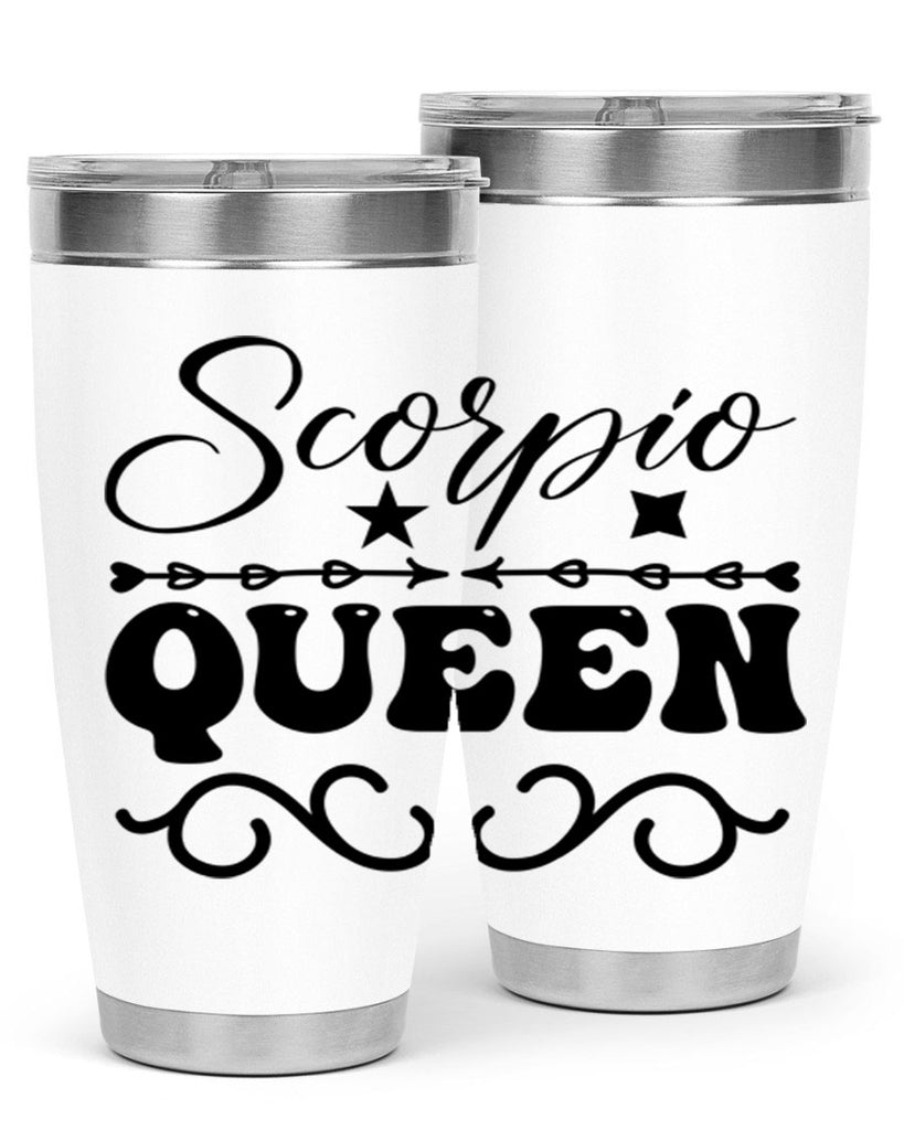 scorpio queen 447#- zodiac- Tumbler