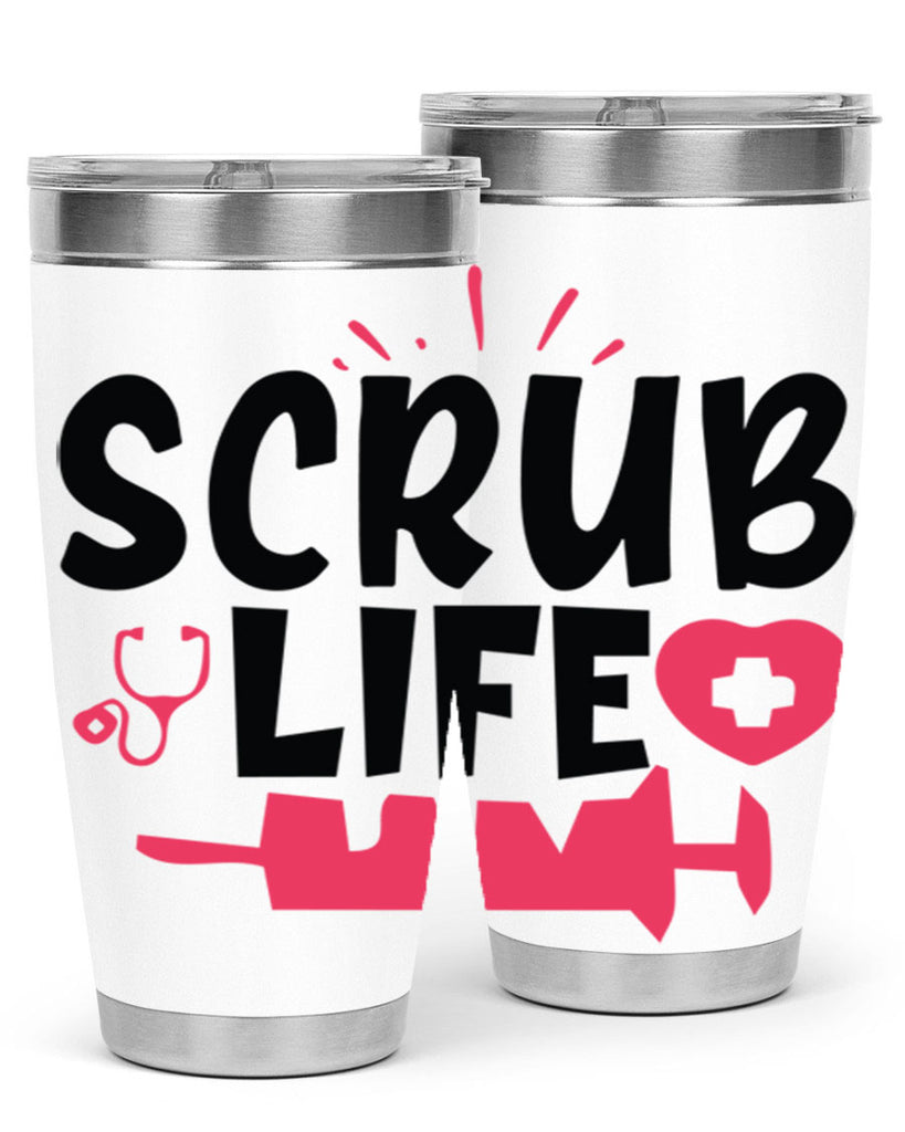 scrub life Style Style 44#- nurse- tumbler