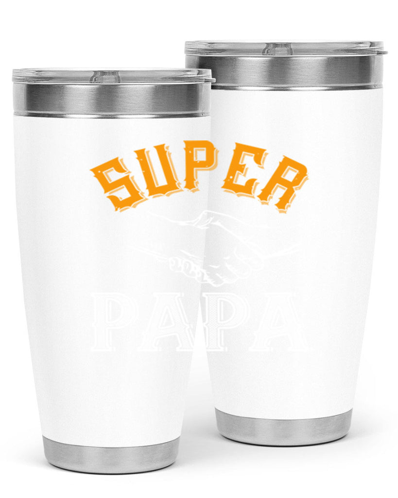 super papa 8#- grandpa - papa- Tumbler