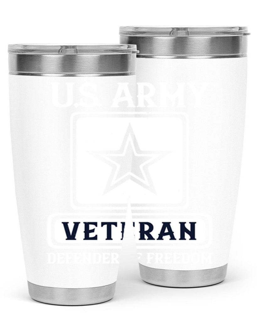 us army veteran defender of freedom 14#- Veterns Day- Tumbler