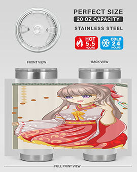 A beautiful and happy girl with kimono 104#- anime- Tumbler