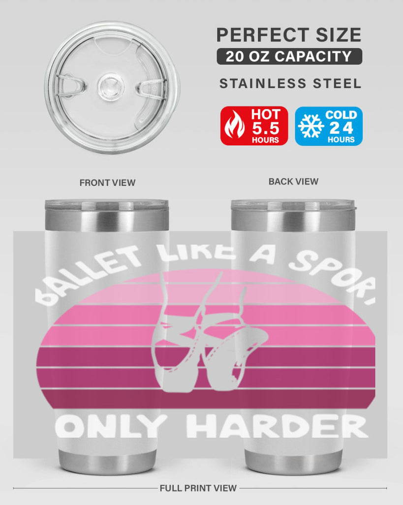 Ballet Like A Sport Only Ballet 16#- ballet- Tumbler