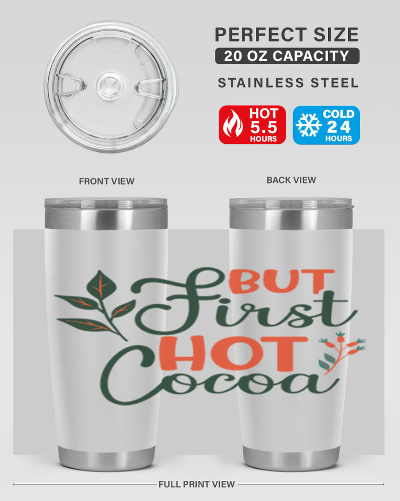 But First Hot Cocoa 34#- winter- Tumbler