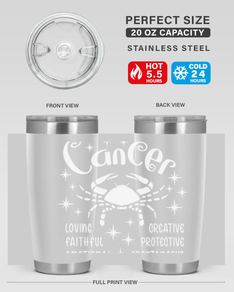 Cancer 150#- zodiac- Tumbler