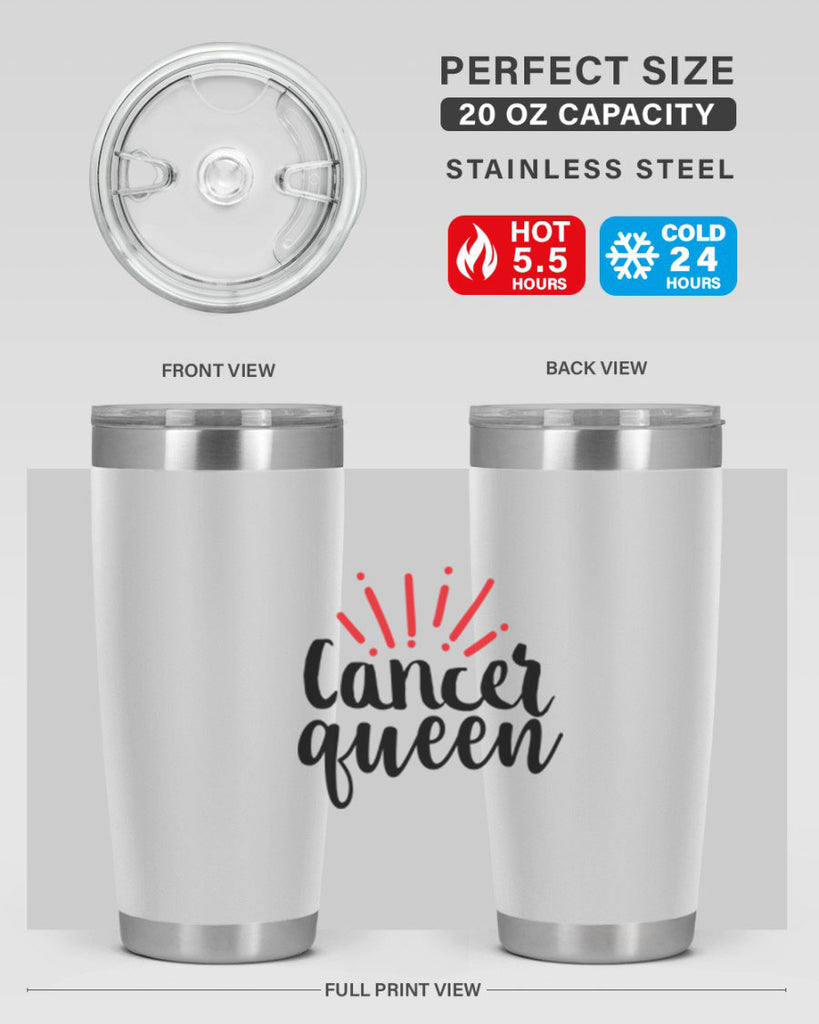 Cancer queen 149#- zodiac- Tumbler