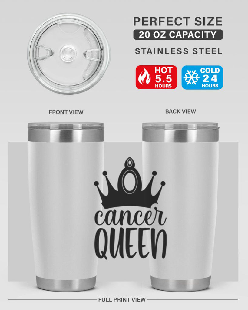 Cancer queen 160#- zodiac- Tumbler