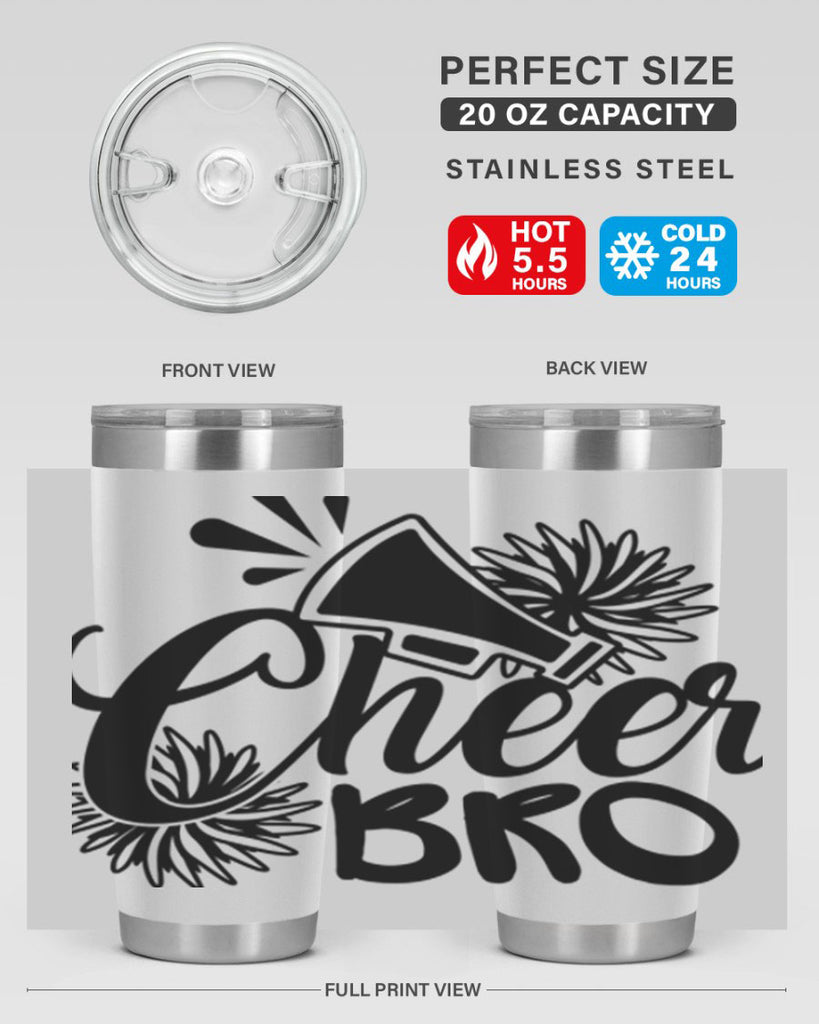 Cheer bro 1393#- cheer- Tumbler