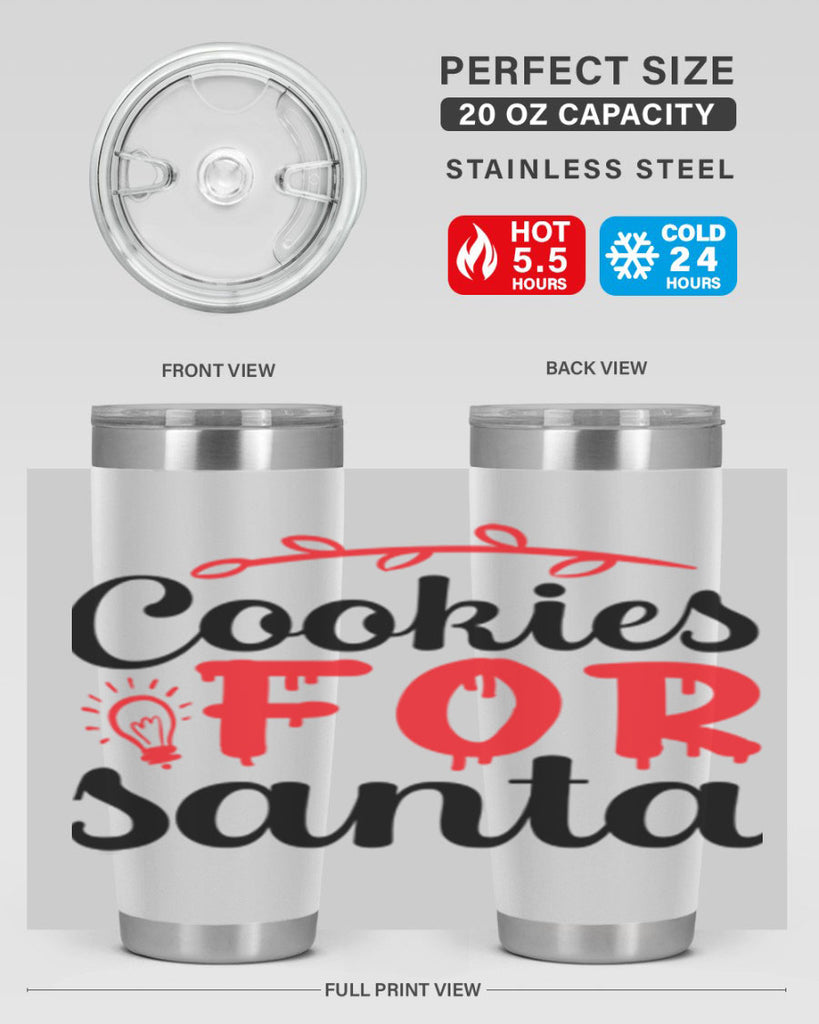 Cookies for santa 60#- winter- Tumbler