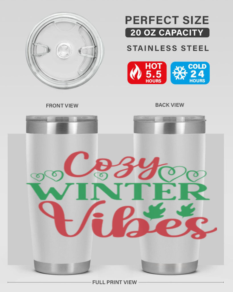 Cozy Winter Vibes 74#- winter- Tumbler